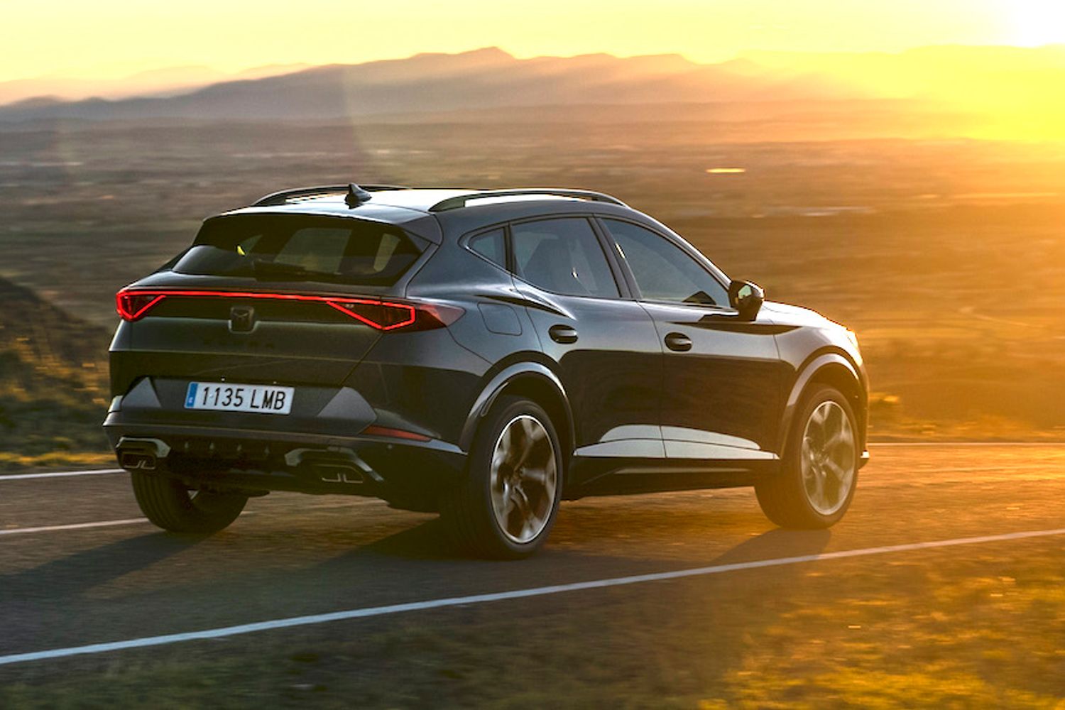 Cupra Formento e-hybrid exterior rear driving 